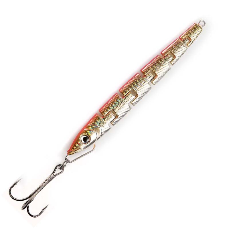 DEGA Pilker Skeleton Orange-Silver-Glitter 300g