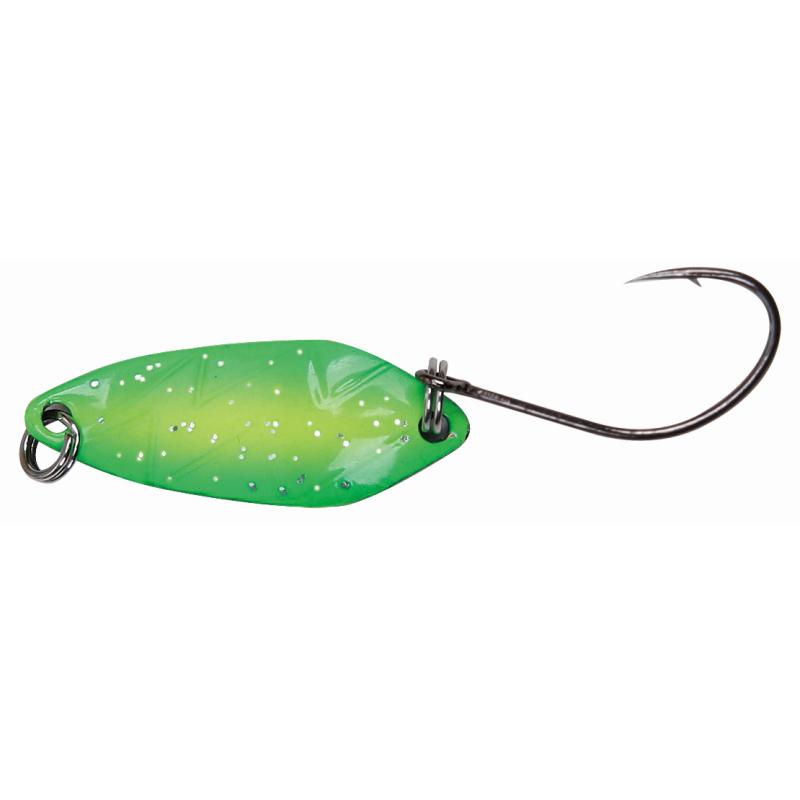 Paladin Trout Spoon I 2,1g gr&uuml;n gelb glitter/schwarz