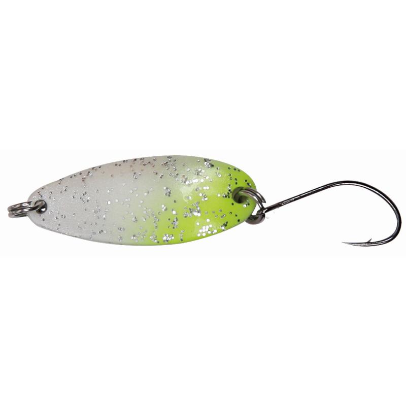 Paladin Trout Spoon VI 2,0g wei&szlig; gelb glitter/wei&szlig; gelb glitter