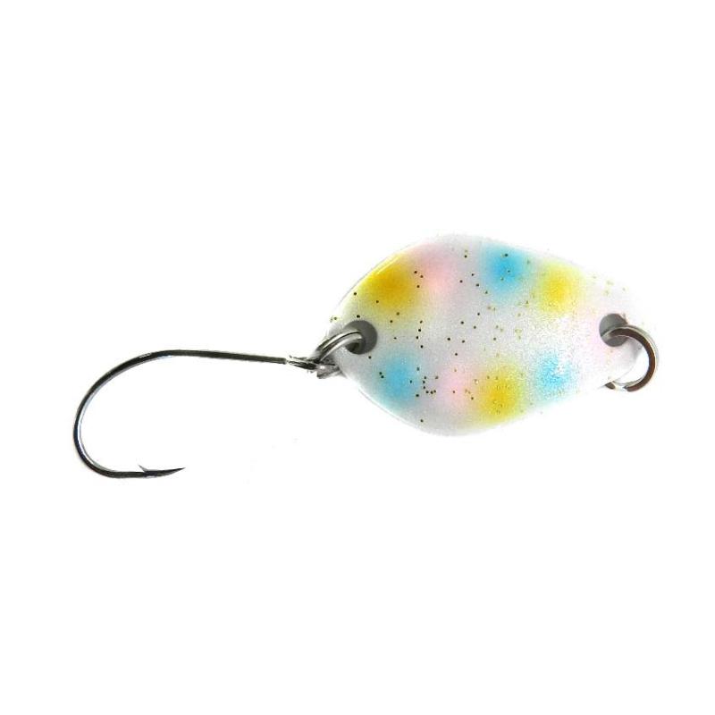 Paladin Trout Spoon Fatty 2,1g pastell gold glitter/wei&szlig; glitter
