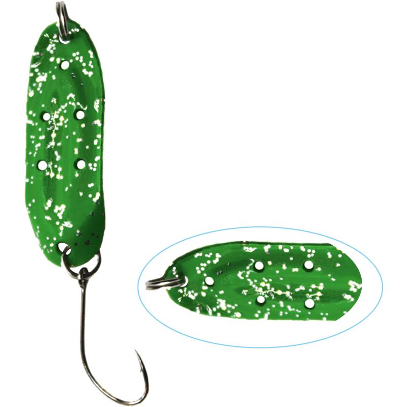 Paladin Trout Spoon IX 2,4g gr&uuml;n glitter/gr&uuml;n glitter