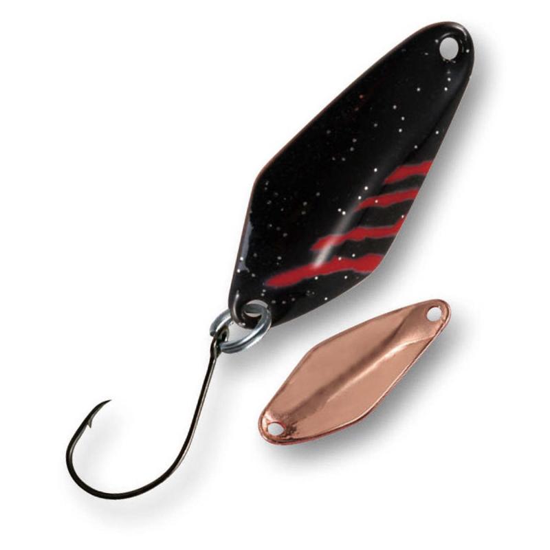 Paladin Profi Spoon Ares 2,8g, schwarz-rot/kupfer