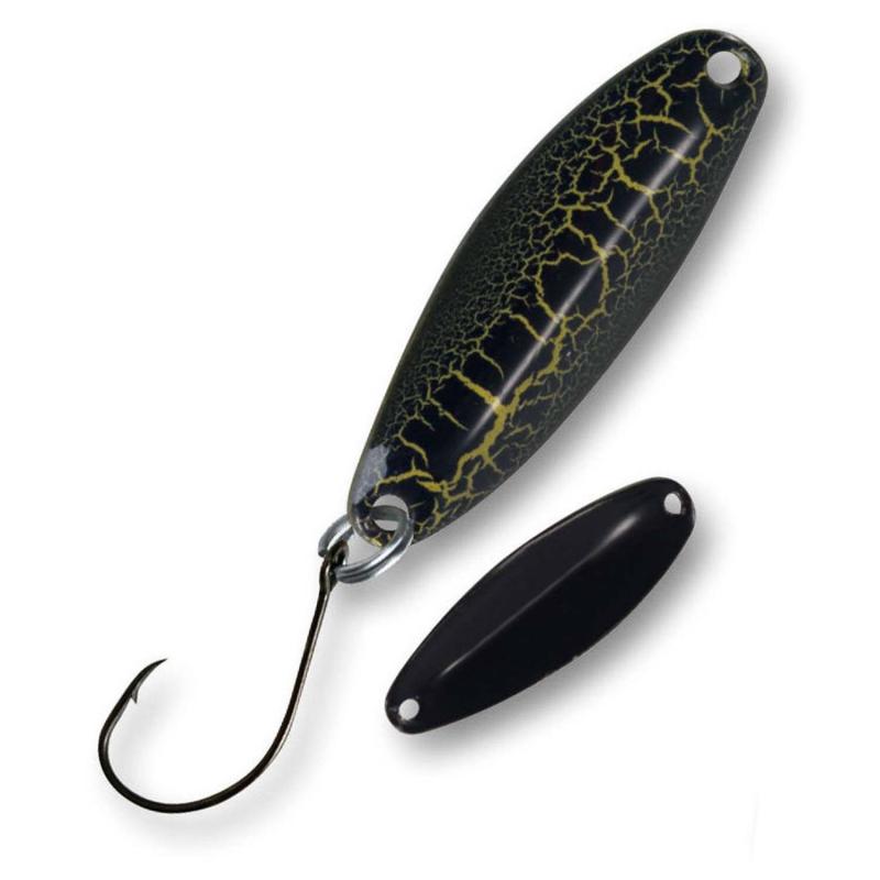 Paladin Profi Spoon Poseidon 3,8g, dunkelgr&uuml;n-gold/schwarz