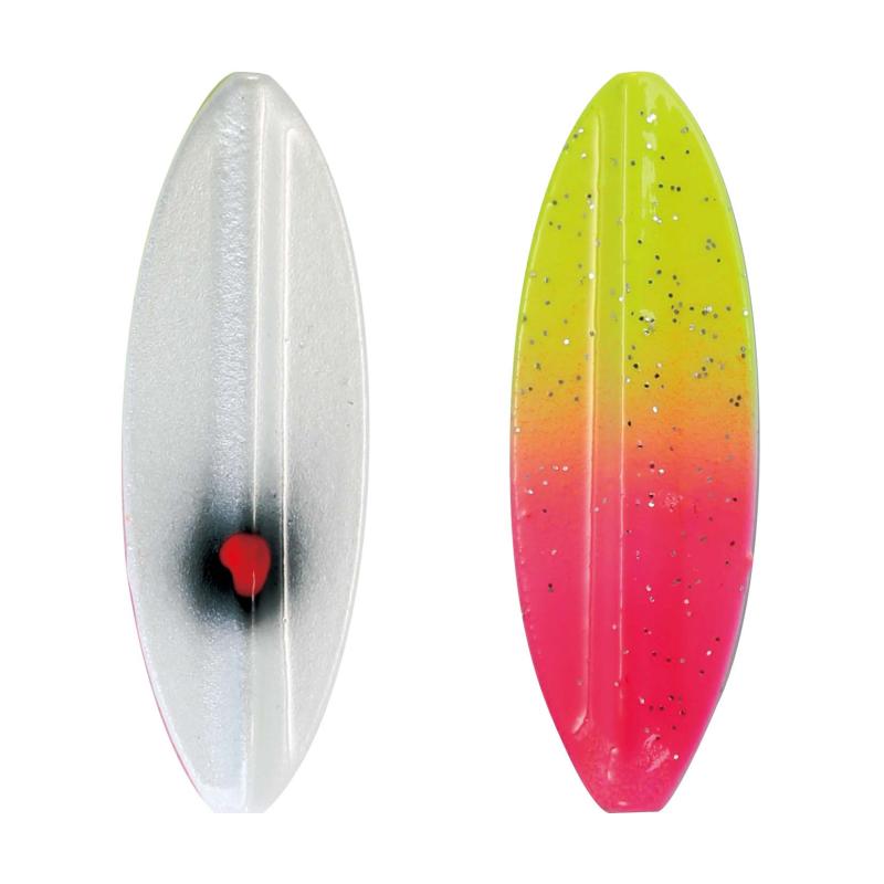 Paladin Inlineblinker Trout Tracker Style 3,5g wei&szlig;-schwarz/pink-gelb