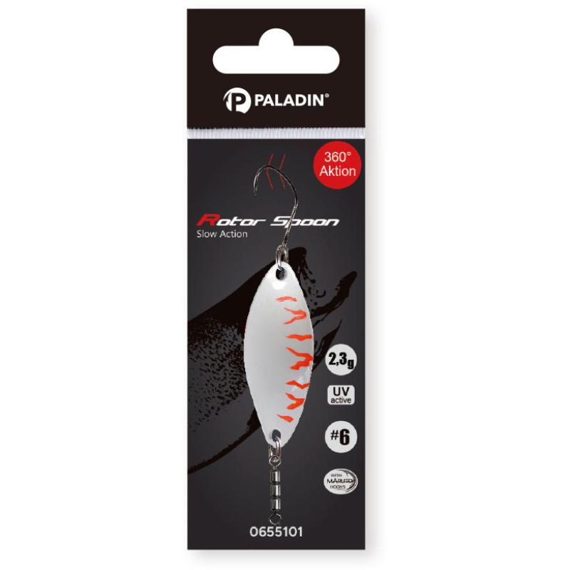 Paladin Rotor Spoon Slow Action 3,0g wei&szlig;-orange/schwarz