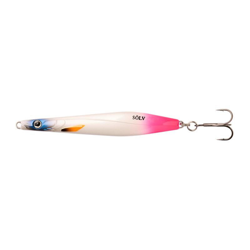 Abu Garcia S&ouml;lv Spirr 8Cm/14G Uv Pink Tail