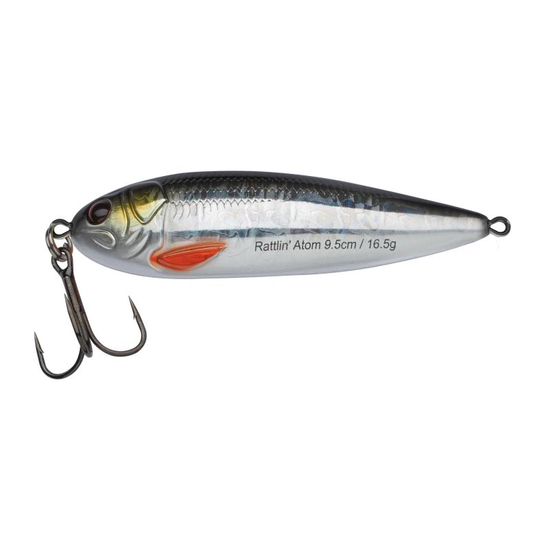 Abu Garcia Rattlin Atom 9,5cm/16,5g Silver Roach