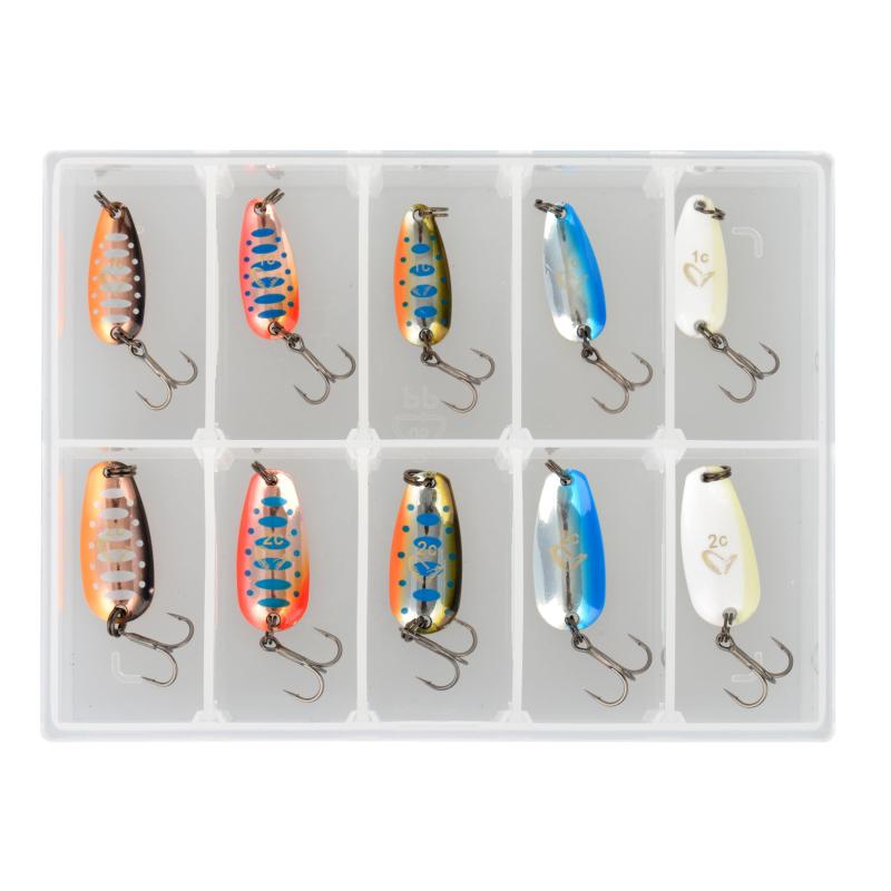 Savage Gear Nails Micro Spoon Kit1 #1c & #2c 10pcs