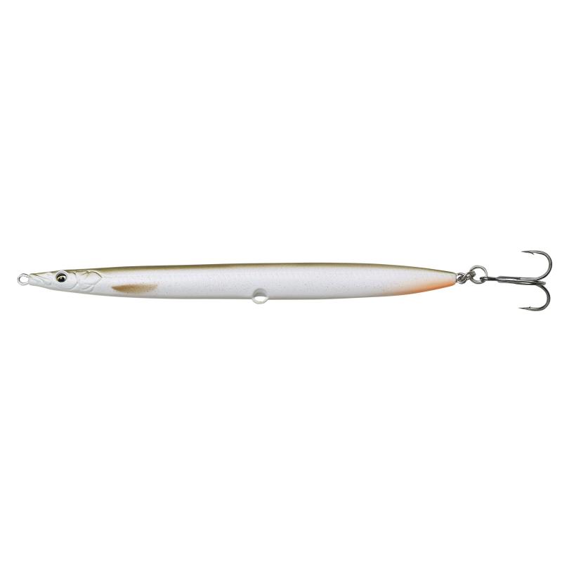 Savage Gear Sandeel Pencil 12.5cm 19G Sinking Matt White Tobis