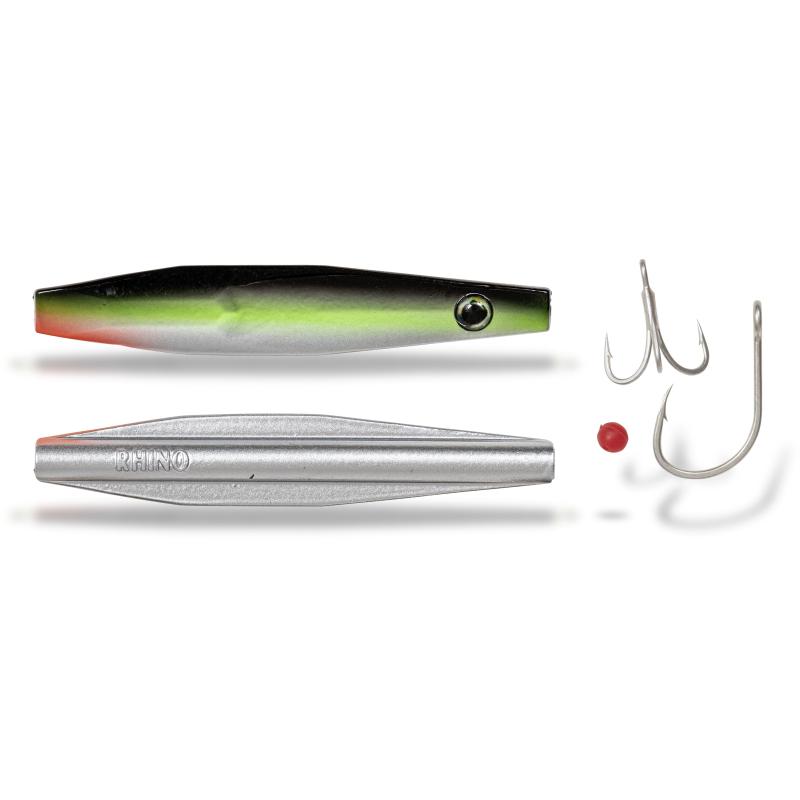 Rhino 12g 68mm Salty Sprat schwarz/gr&uuml;n 1St&uuml;ck #10 taumelnd