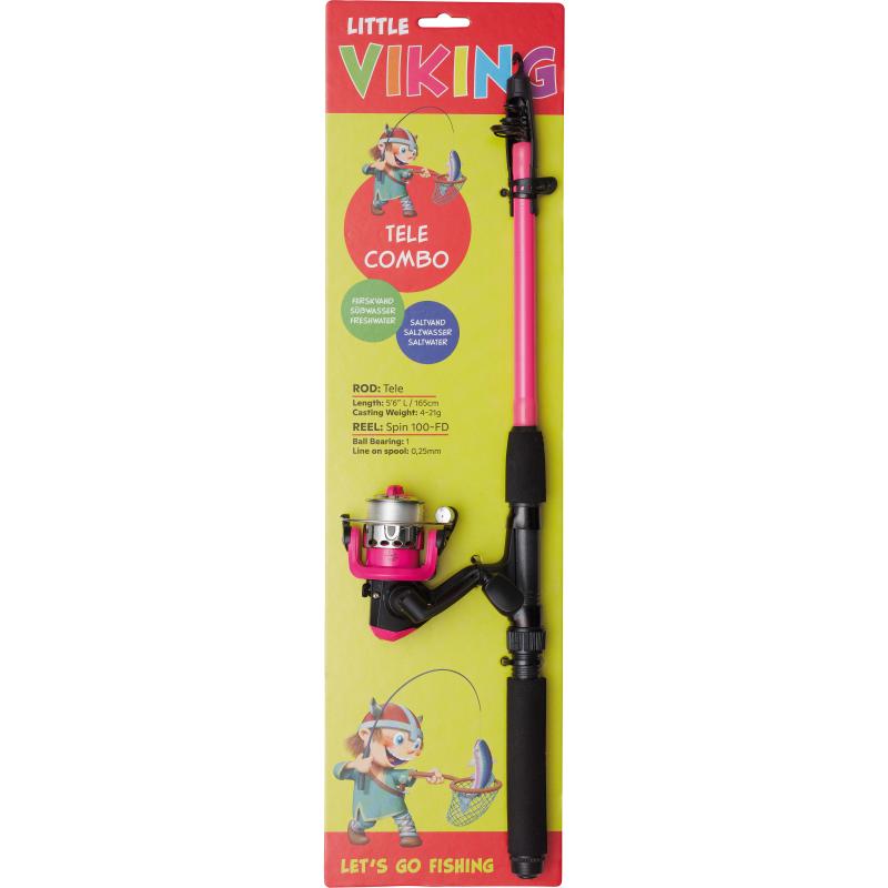 Little Viking Tele Combo 5'6" L 4-21g Fuchsia