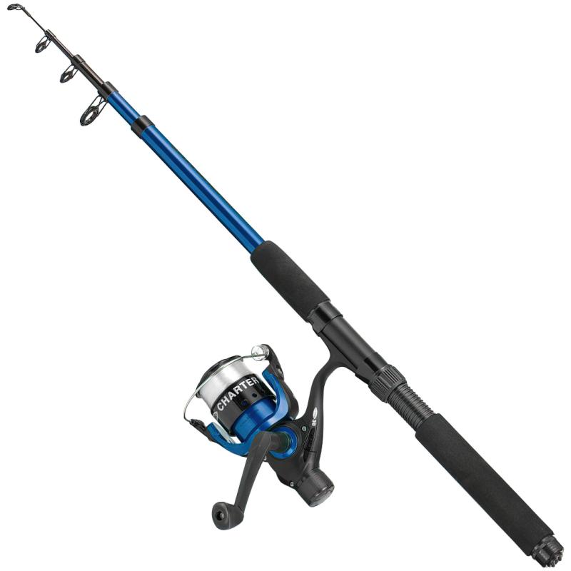Produktbild FLADEN Combo Charter blue II 40 1BB w line + Universal 240cm 25-50g