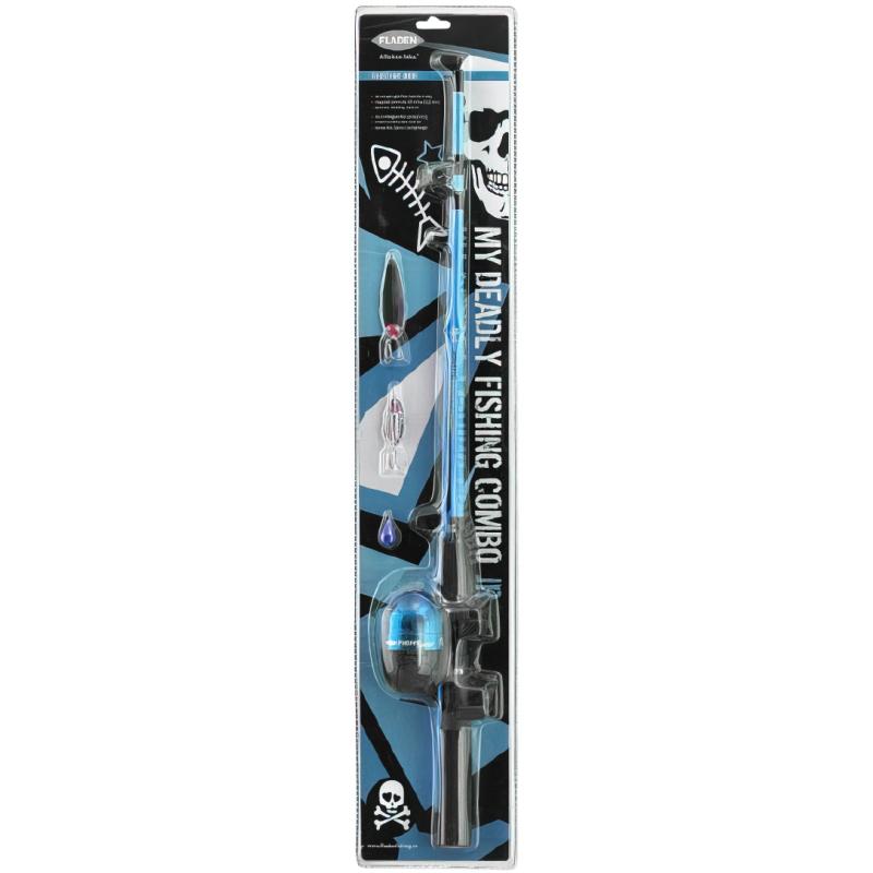 Produktbild FLADEN Combo Fight Junior 125cm closed face spinner spoon&casting weight