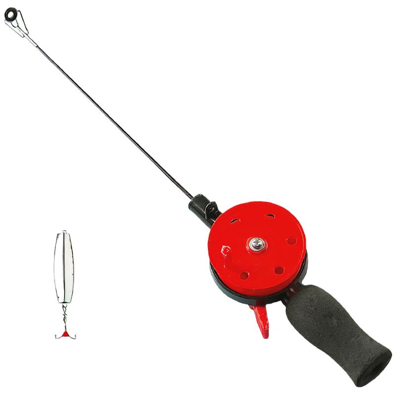 FLADEN Sparset Mini. Rute 30cm. Schnur 30m 0.20mm. Pilker