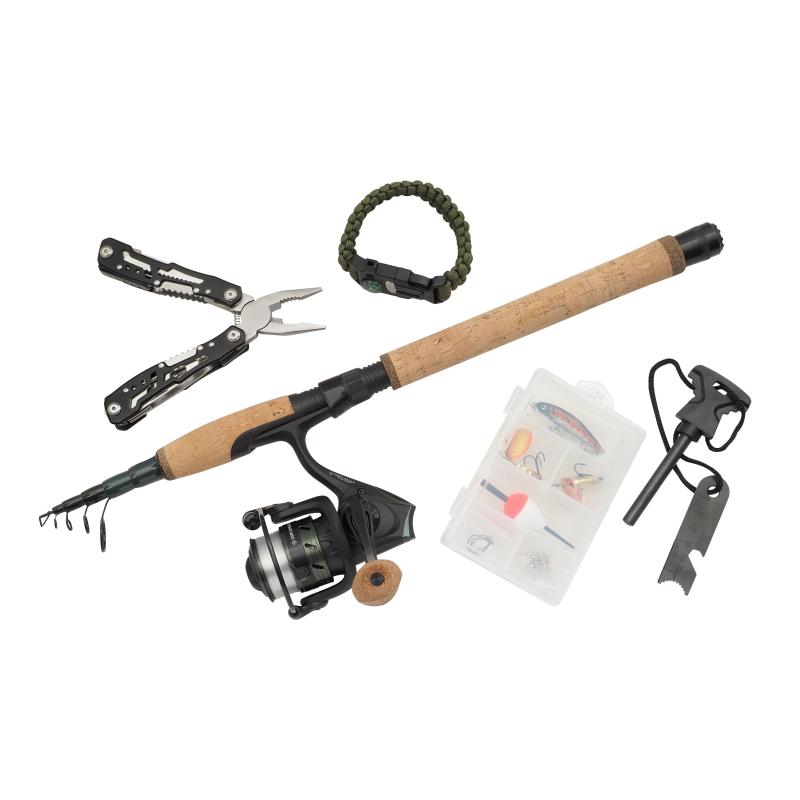 Abu Garcia Diplomat Wilderness Survival Tele 2,13m 2-10g 6Sec / 2000 170/0,20