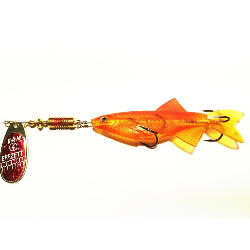Dam Spinner Minnow Rot-Glitter 5G