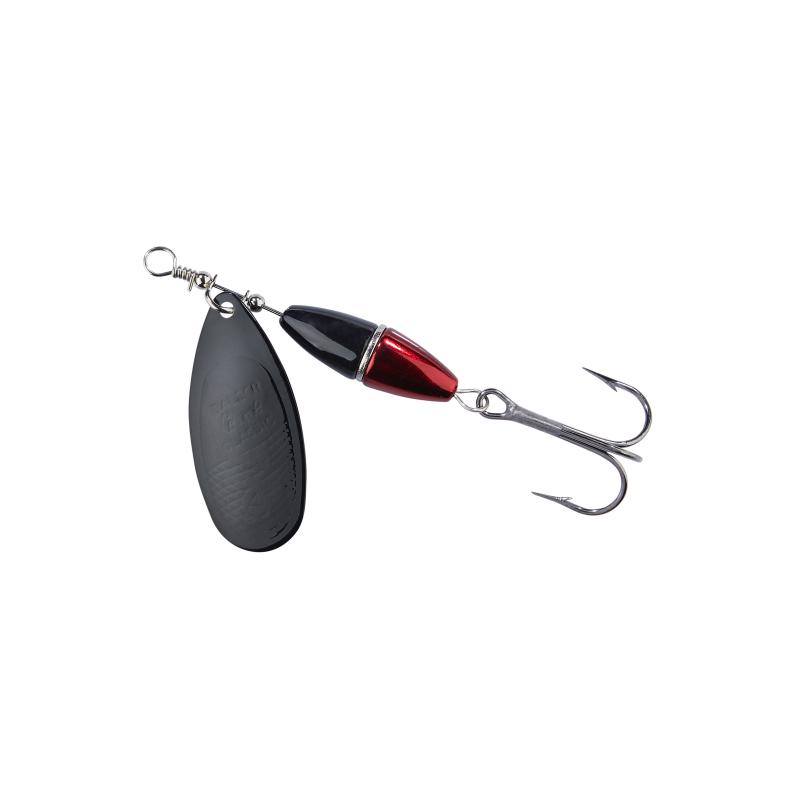 Balzer Colonel Metallica Spinner rot-schwarz 7g