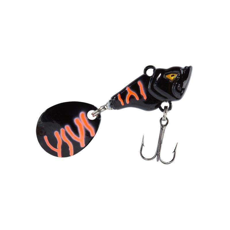 Balzer Shirasu Spin Buddy Black Albino UV (Blei) 17g