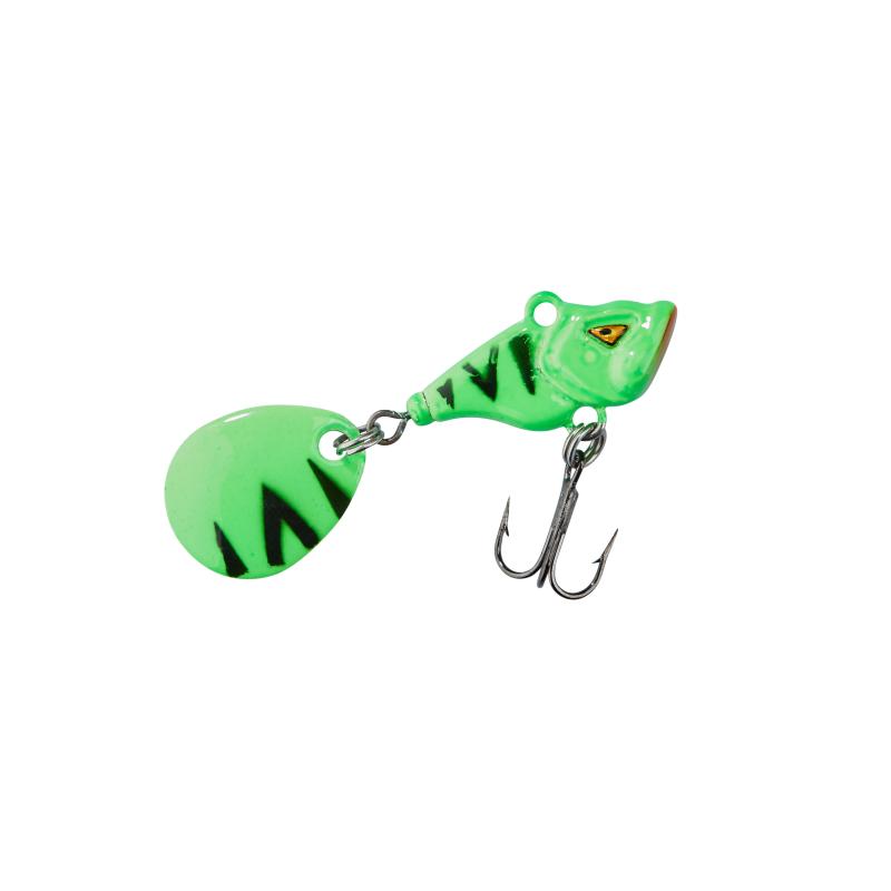Balzer Shirasu Spin Buddy Evil Eye Green Fire Tiger (Blei) 17g