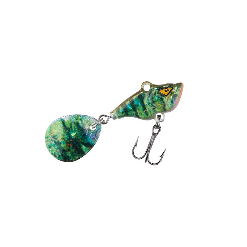 Balzer Shirasu Spin Buddy Evil Eye Barsch UV (Blei) 21g