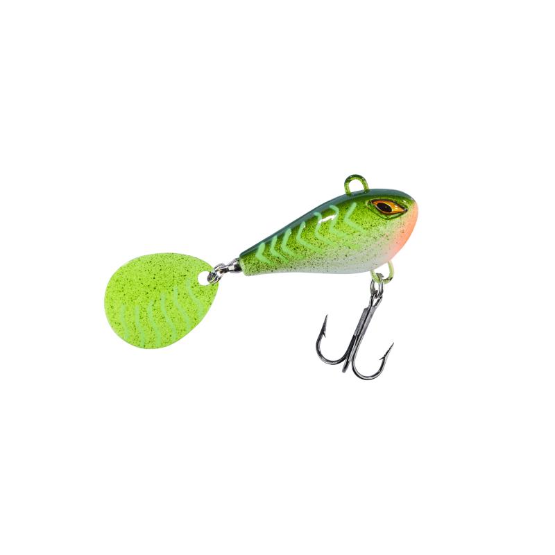 Balzer Shirasu Spin Buddy Evil Eye light Pike UV (Kunststoff) 6g