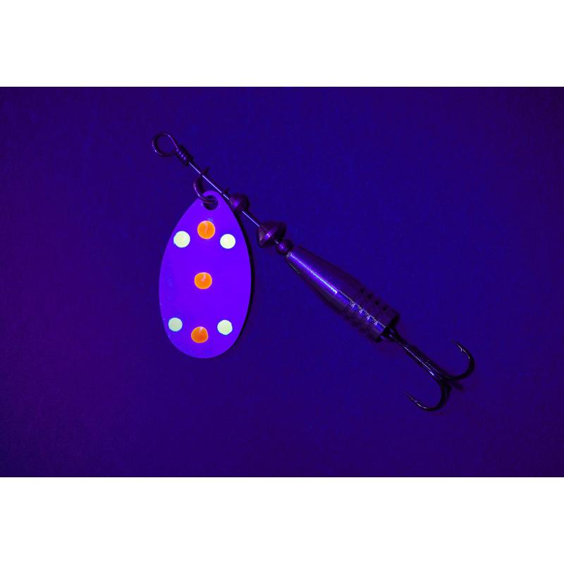 Balzer Colonel UV Wonder Spinner Snowflake, 7g