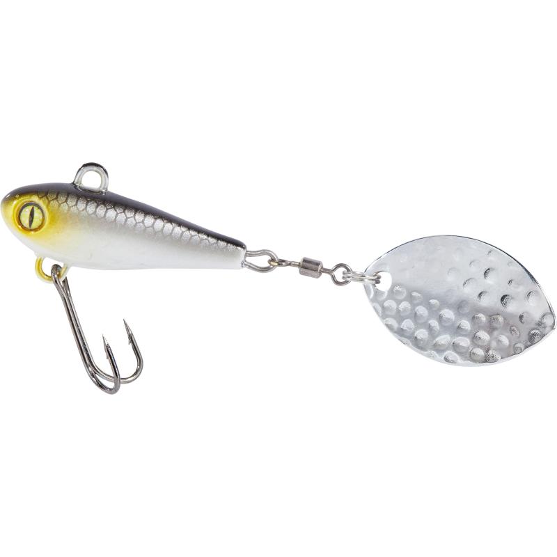 Produktbild Balzer Shirasu Street Spin Buddy mit Zwillingshaken, 4g, Highlight