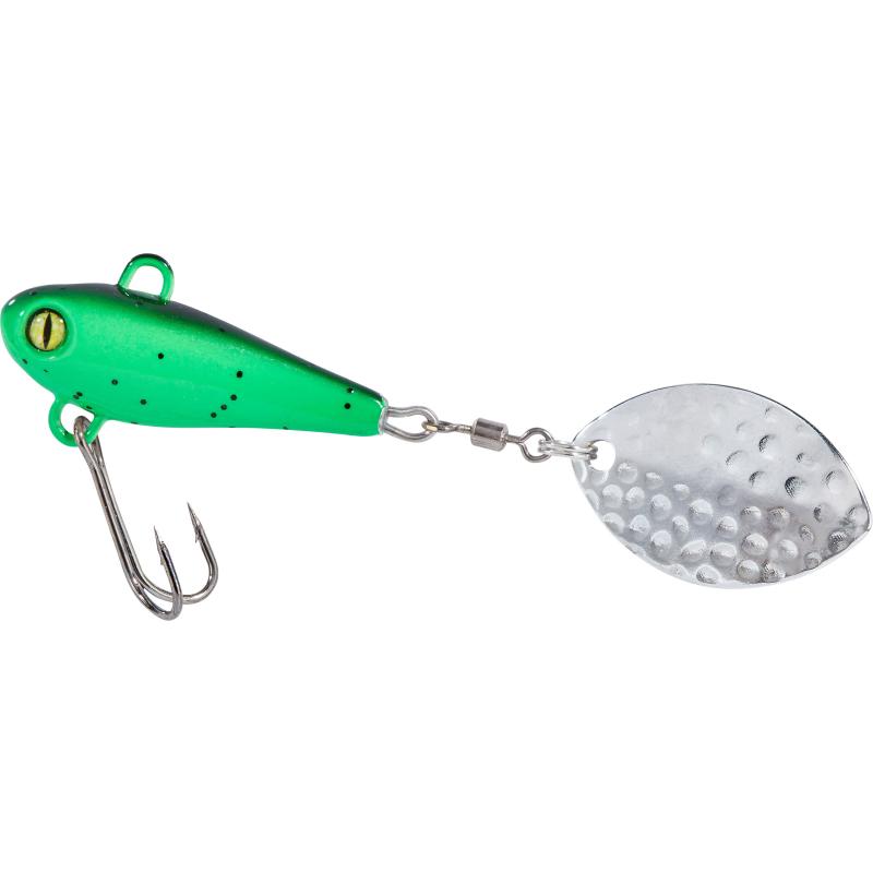 Produktbild Balzer Shirasu Street Spin Buddy mit Zwillingshaken, 8g, Green Pumpkin