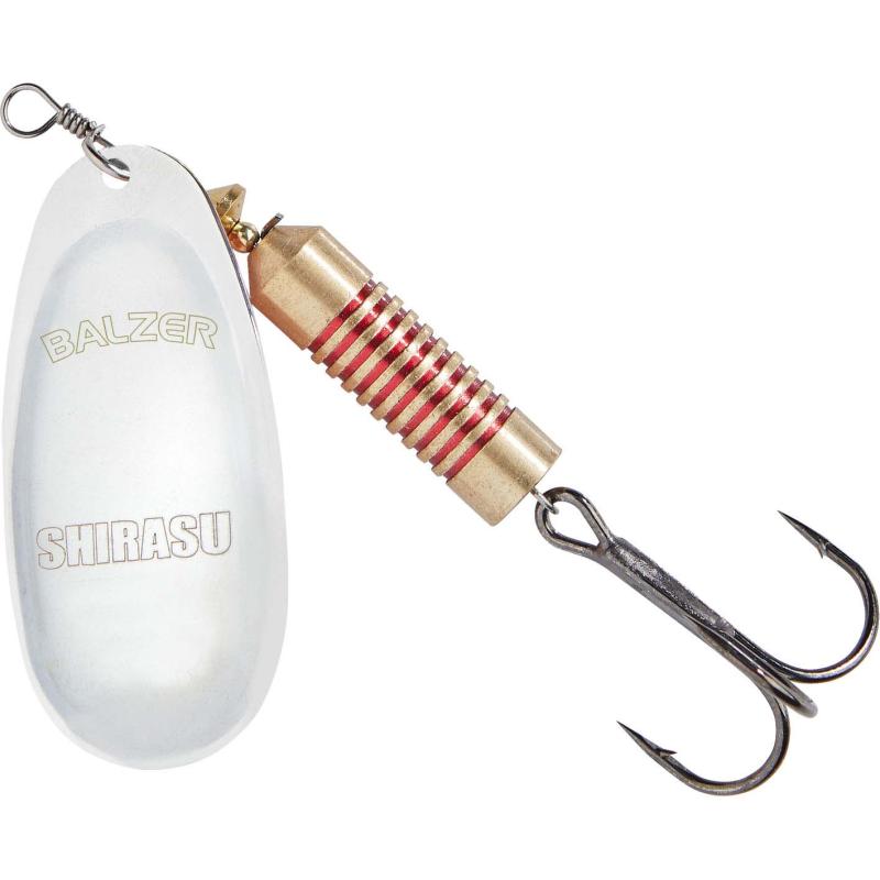 Balzer Shirasu Hecht Spinner 28g, Silber