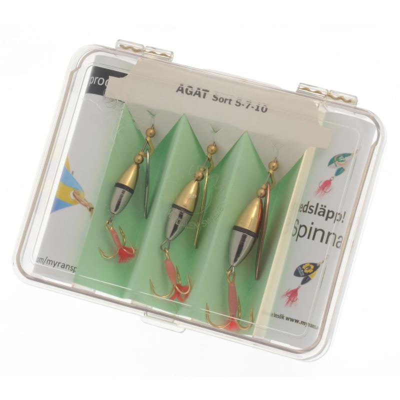 Myran Agat Assortment 3pcs 5-7-10g