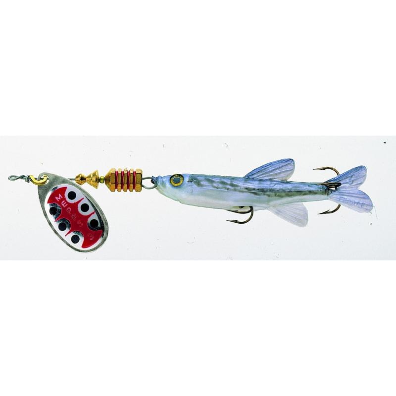 Mepps Aglia TW mit Fisch silber Gr.1