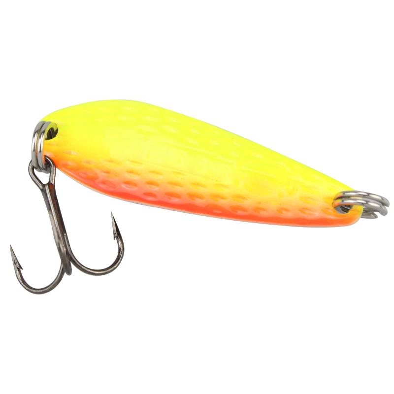 Produktbild FTM Omura Lachs 5,0 gr gelb-orange/schwarz glitter