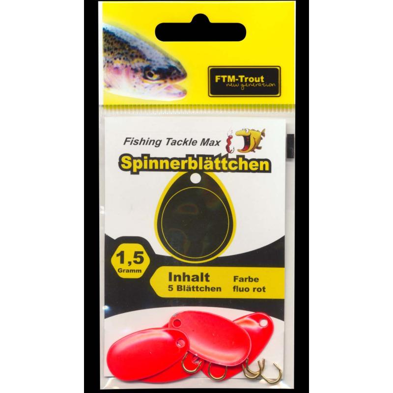 FTM-Trout New Generation Spinnerbl&auml;ttchen fluo rot