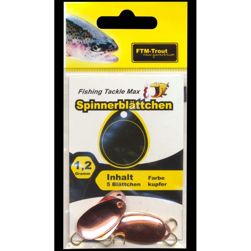 FTM-Trout New Generation Spinnerbl&auml;ttchen copper (Kupfer)