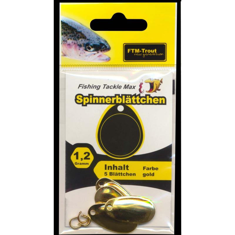 FTM-Trout New Generation Spinnerbl&auml;ttchen gold