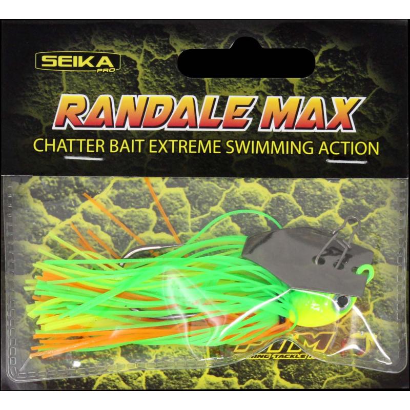 Seika Pro Chatter Baits Randale Max 10gr orange-gelb-gr&uuml;n