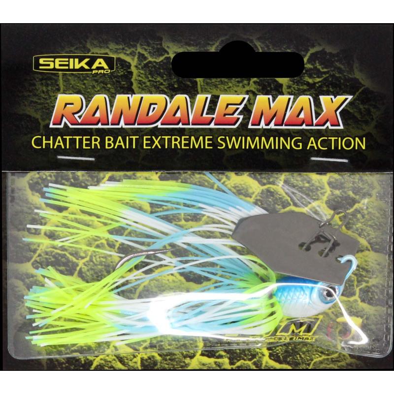 Seika Pro Chatter Baits Randale Max 10gr blau-gr&uuml;n-wei&szlig;