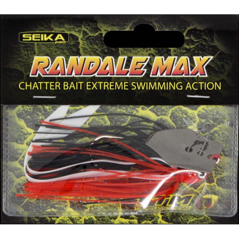 Seika Pro Chatter Baits Randale Max 21gr schwarz-rot