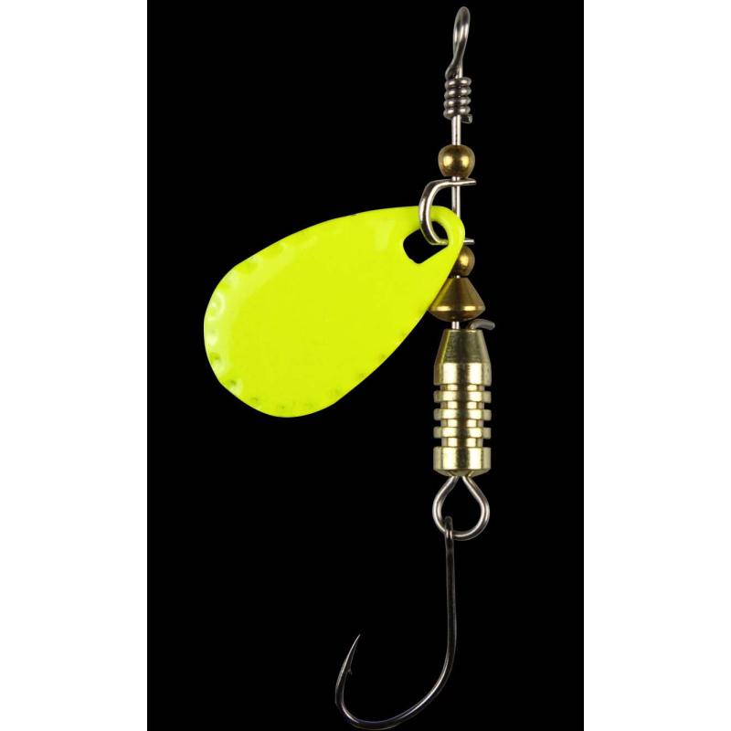 Produktbild Fishing Tackle Max Forellen Blinker 4,0 gr. gelb/pink
