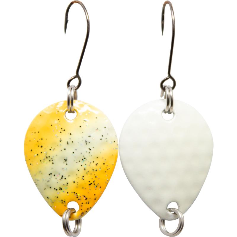 Produktbild FTM-Trout New Generation Bilg Spoon 2 St&uuml;ck wei&szlig; - gelb / gold / wei&szlig; lumi / wei&szlig; 1,7g