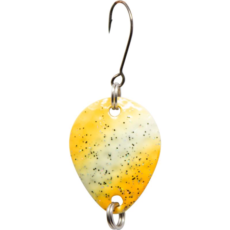 FTM-Trout New Generation Bilg Spoon 2 St&uuml;ck wei&szlig; - gelb / gold / wei&szlig; lumi / wei&szlig; 1,7g