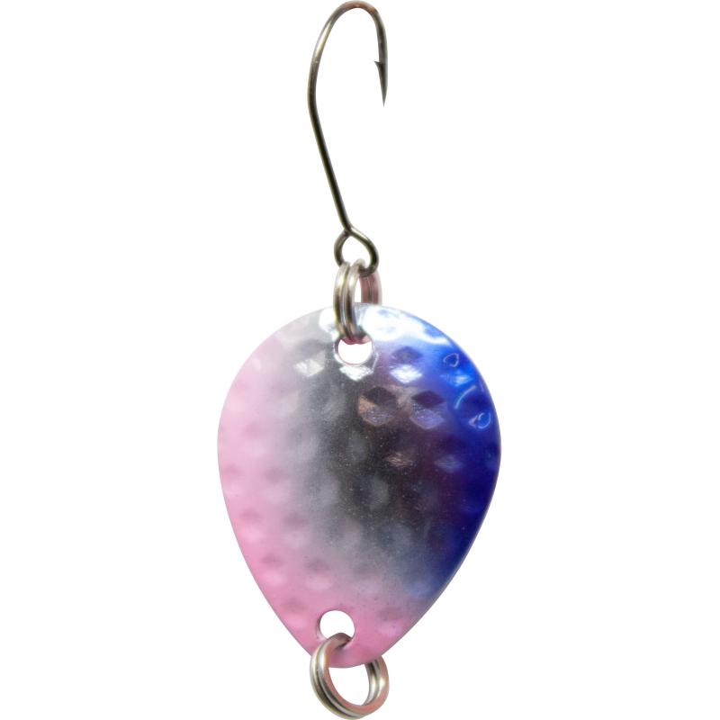 FTM-Trout New Generation Bilg Spoon 2 St&uuml;ck violett - silber - rosa / rosa / wei&szlig; - orange / gold 1,