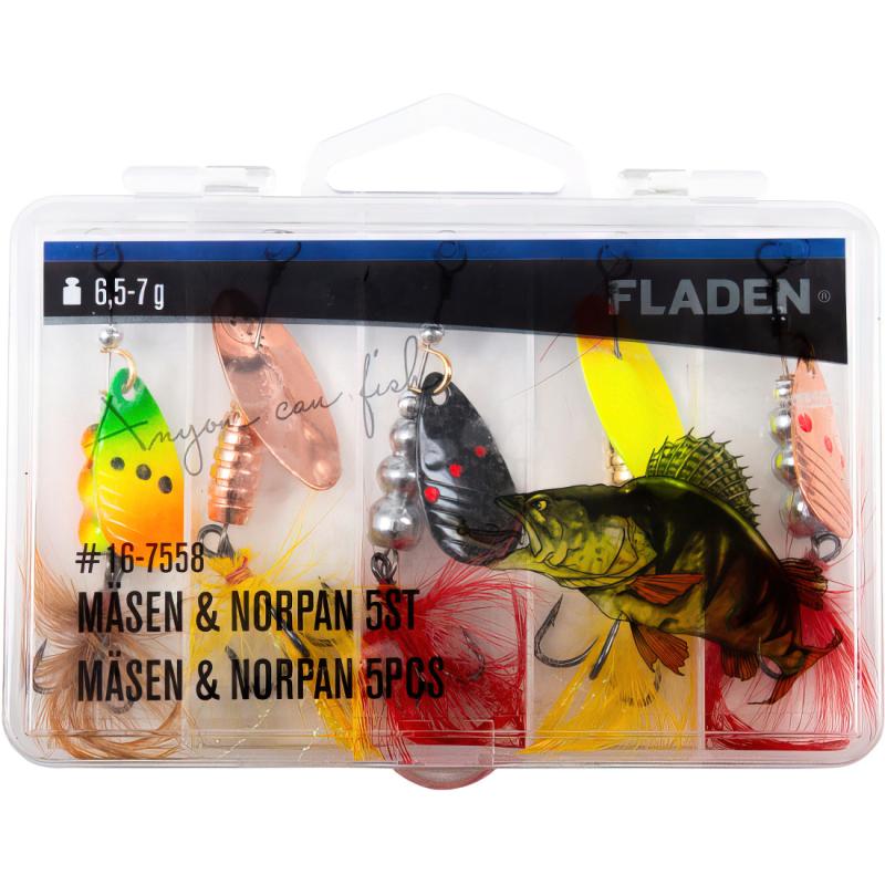 Produktbild FLADEN M&auml;sen & Norpan in Box 5-teilig 6.5-7g