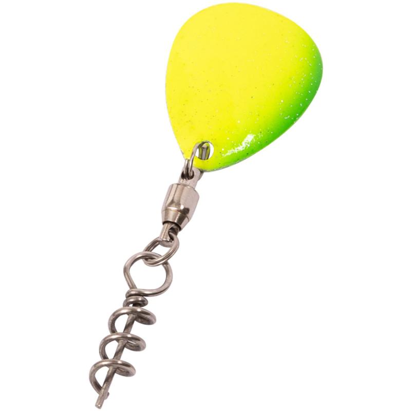 Fladen Spinnerblade 20mm w screw system chartreuse green