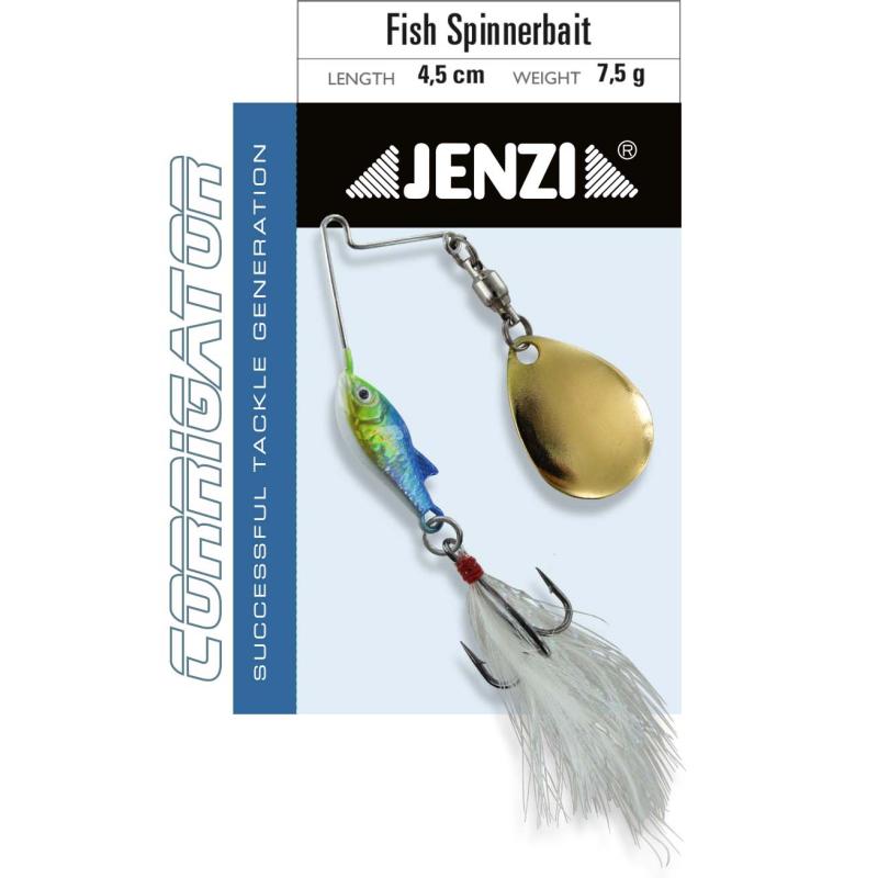 Jenzi Spinnerbait, 7,5g, Baitfish