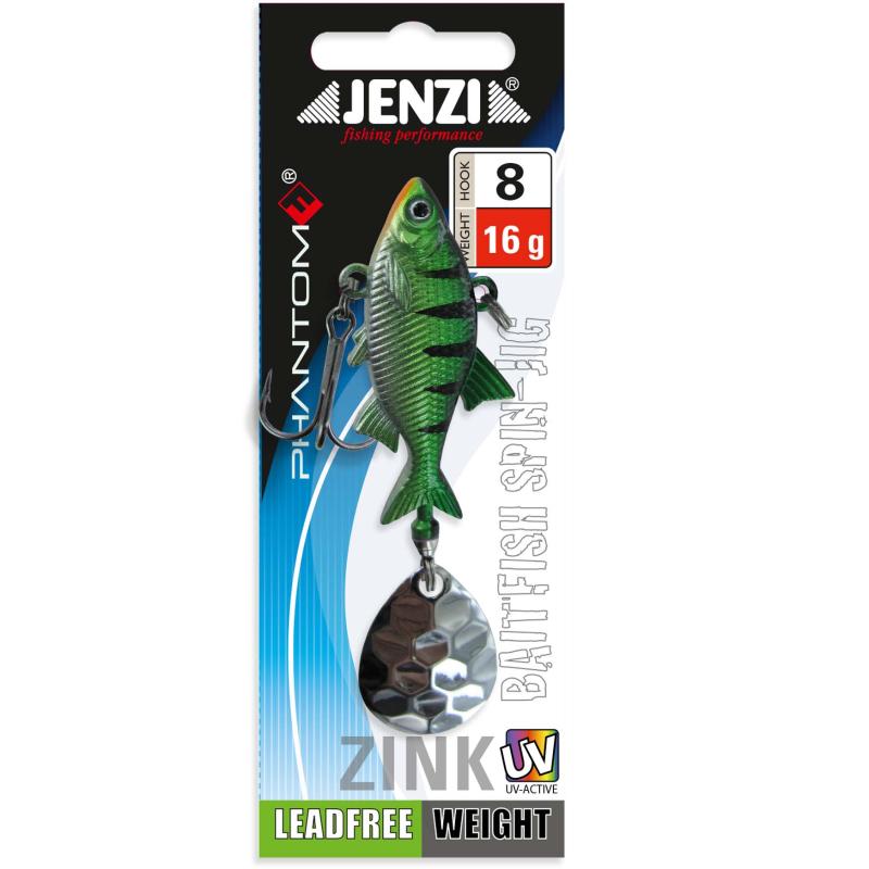 Jenzi Spin-Jig, 16g. Zink, Perch