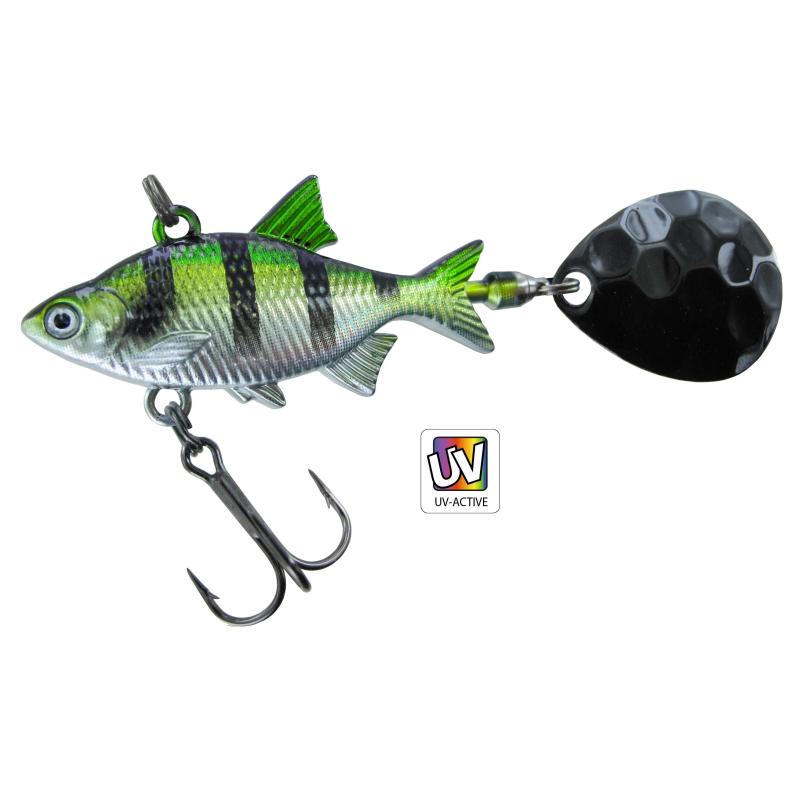 Jenzi Spin-Jig, 16g. Zink, Yell-Perch