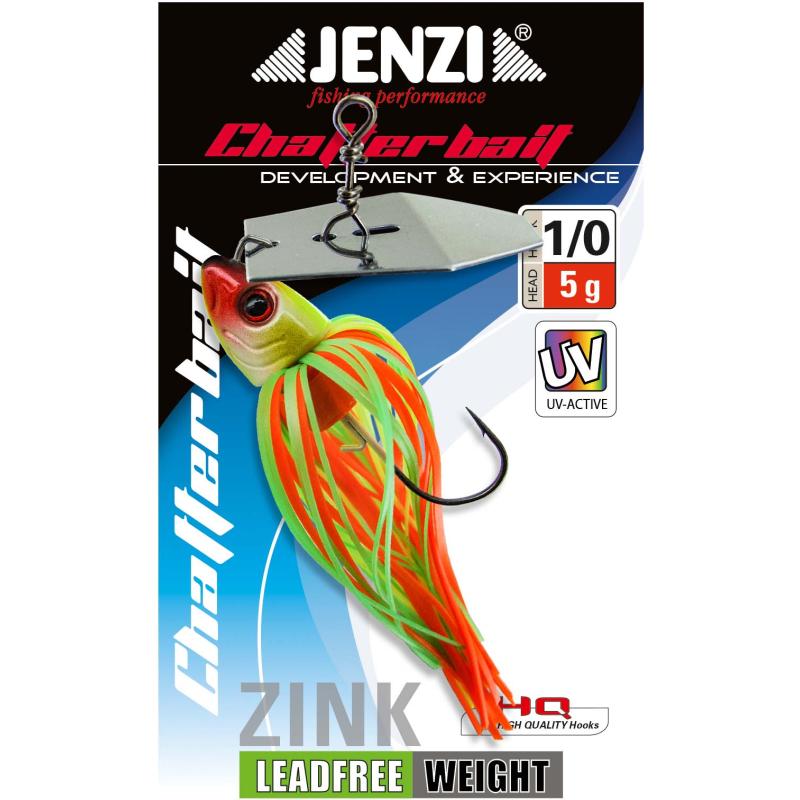 Jenzi Chatterbait, 5g, 1/0 Firetiger
