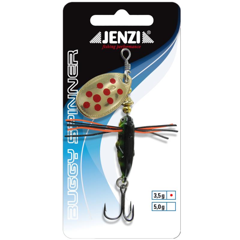 JENZI Larven Spinner Perch, 3,5g