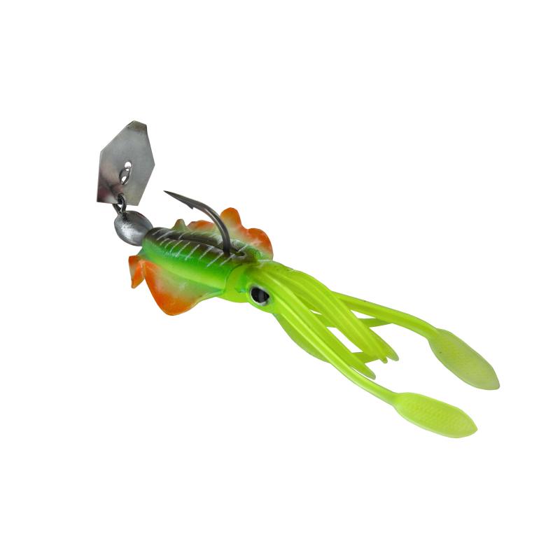 JENZI Chatterbait, Octopus.4g, Fire-Ti